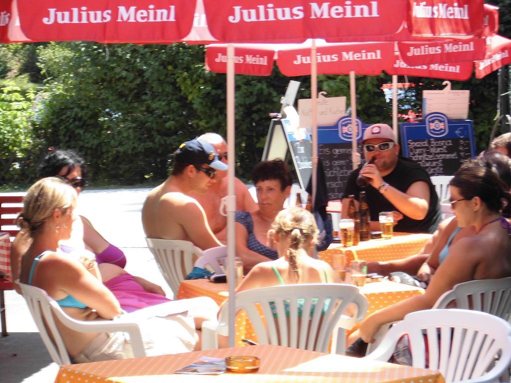 Ferienpension Garni Hubert Rigelnik Sankt Kanzian am Klopeiner See Екстериор снимка